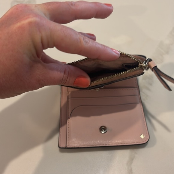 Kate Spade Pink and Burgundy Wallet - Picture 5 of 6